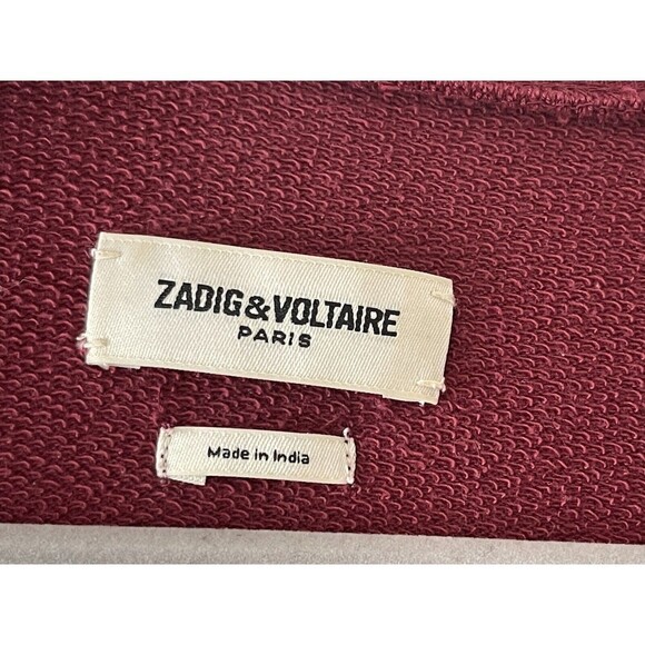 Zadig & Voltaire Size Small Oversized Walk Flock Amour T-Shirt - Picture 9 of 10